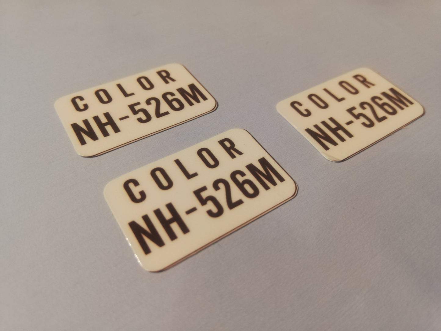 Paint Code Sticker - Fits Honda Civic EG EF CRX DC2 Integra Del Sol - Aftermarket Decal