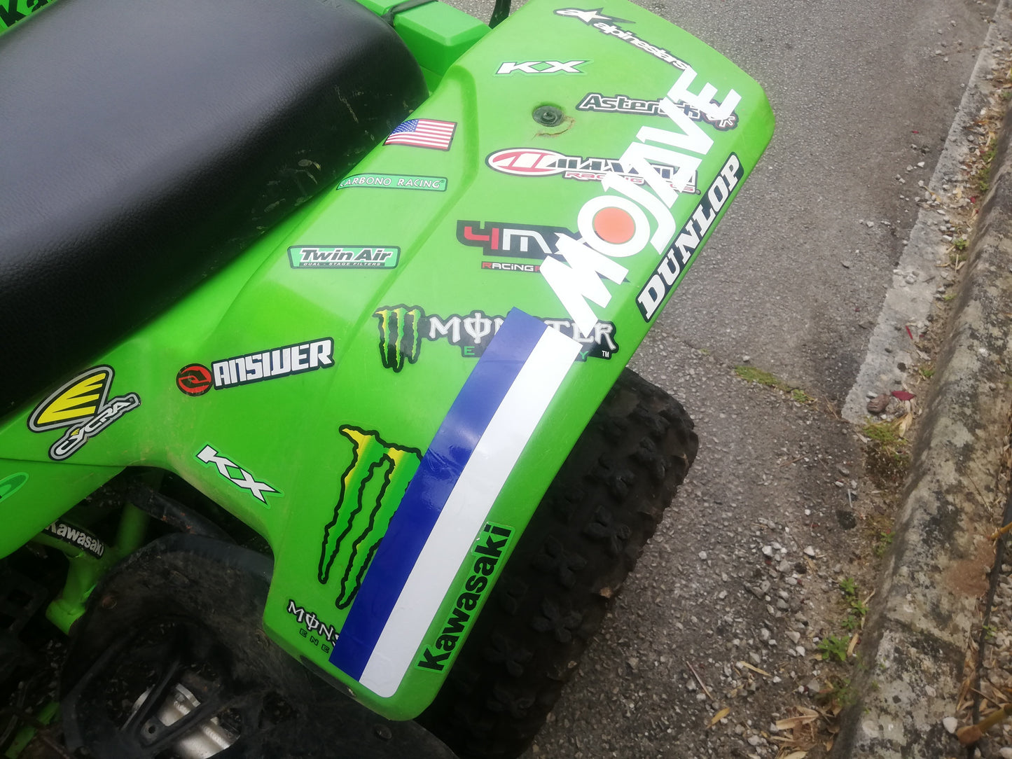 KSF Mojave 250 dohc Quad Stickers - ATV - Reproduction Decals Kit