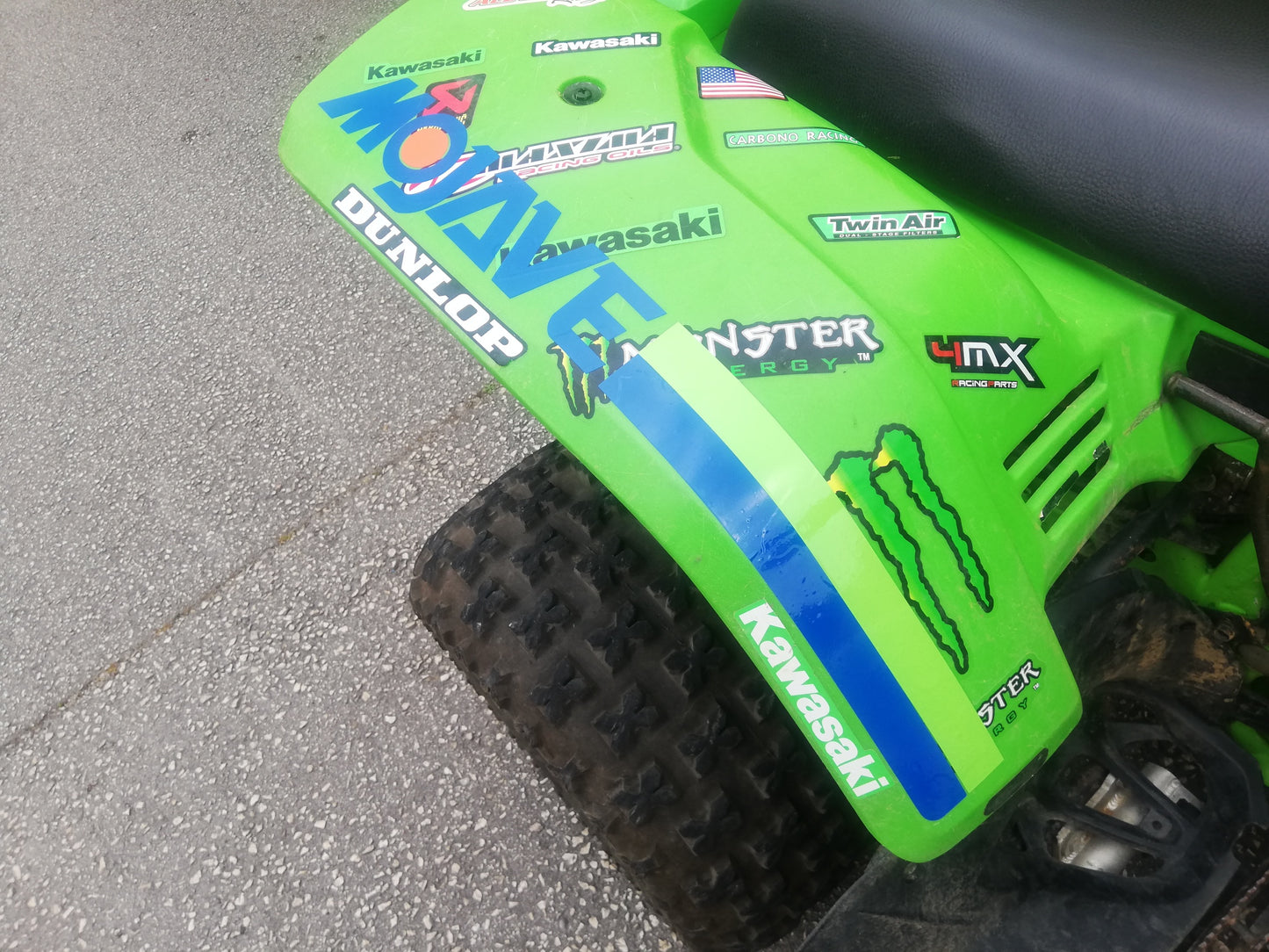 KSF Mojave 250 dohc Quad Stickers - ATV - Reproduction Decals Kit