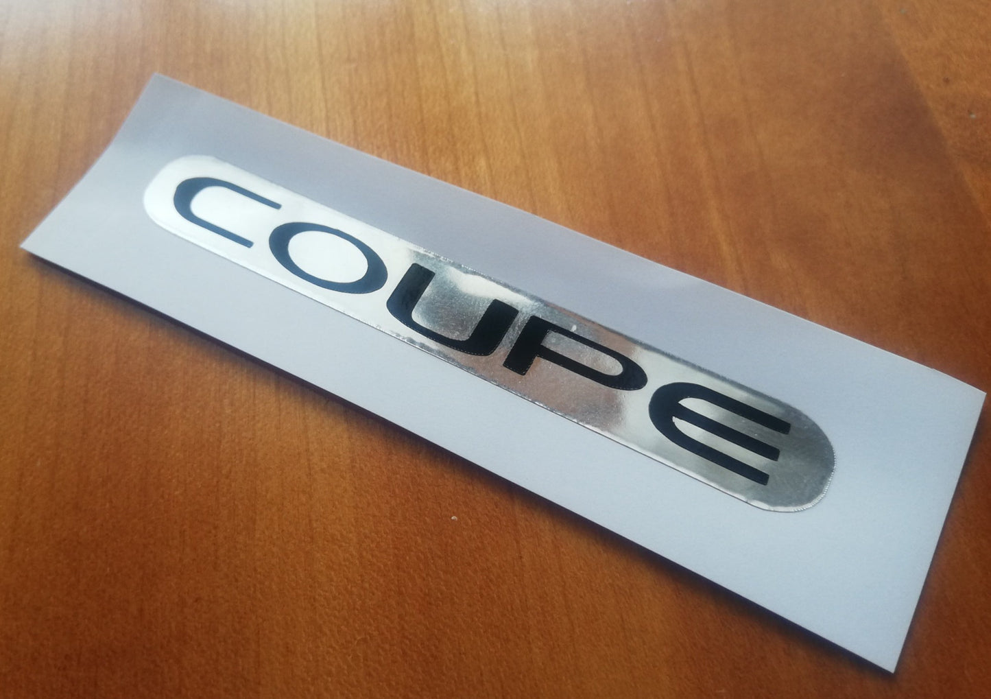 Coupe Rear Sticker - Fits Civic Si B16 D16 EJ EG - Reproduction Decal
