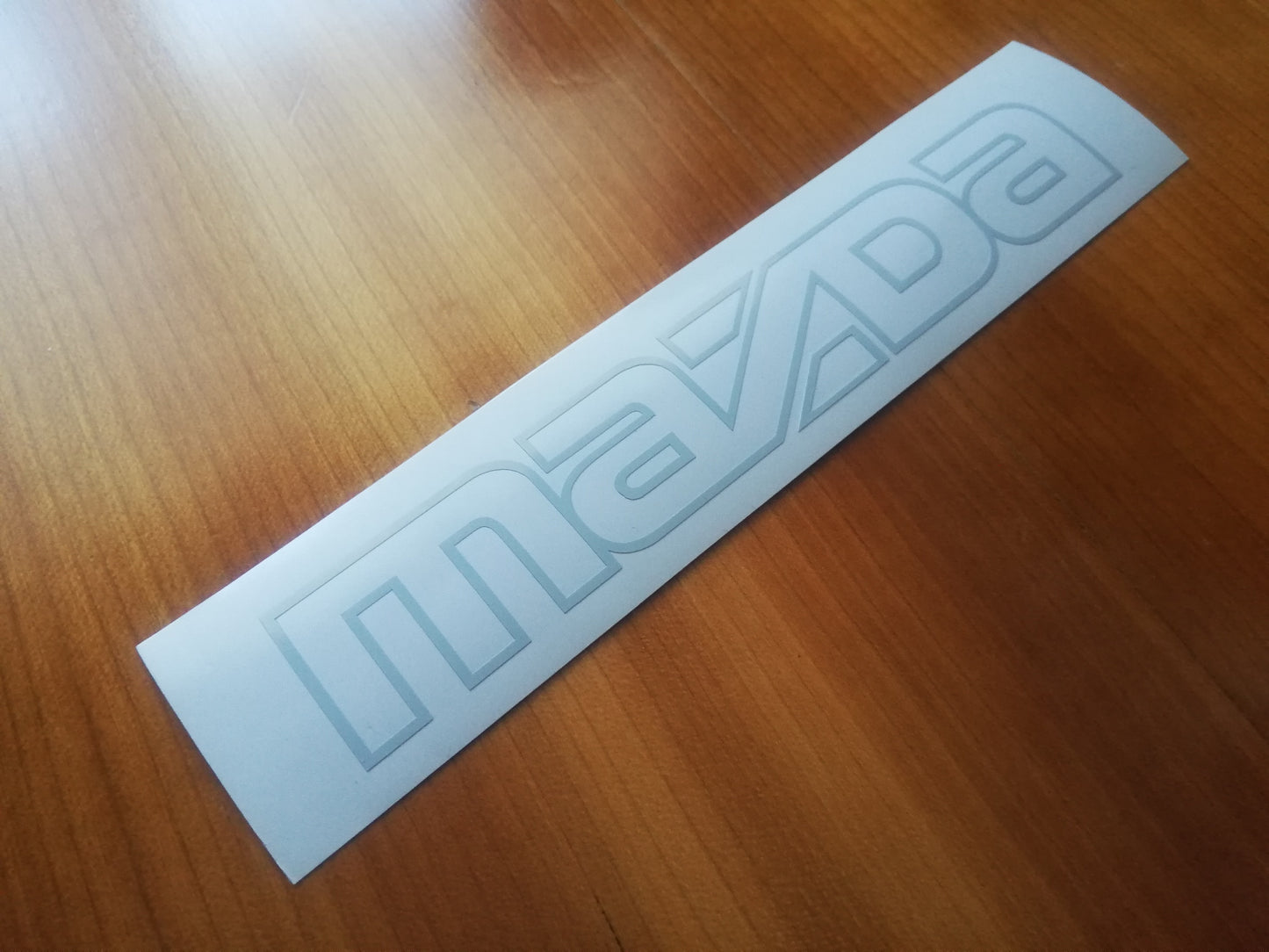 MX5 Front Bumper logo - Mazda Miata Roadster Eunos NA/NB/NC - Decal / Sticker emblem