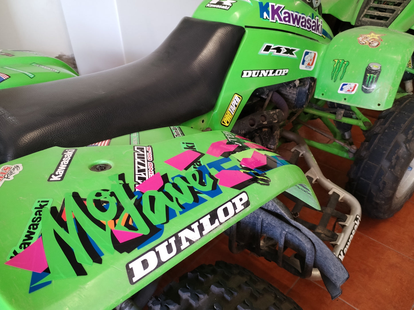 Mojave KSF 250 dohc Quad Stickers - ATV - Reproduction Decals Kit