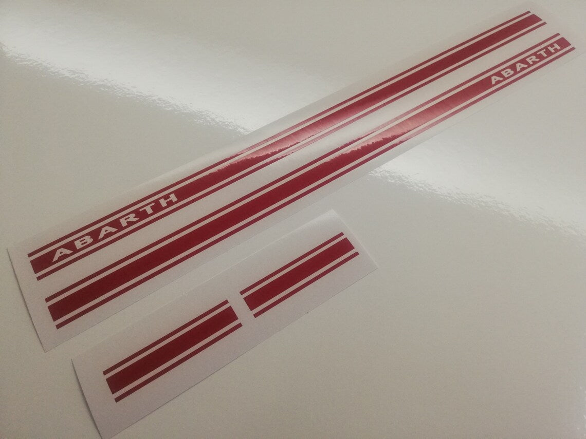 Abarth Grande Punto 1.4 T-Jet - Fits Fiat Abarth Punto - Decal 2x Set
