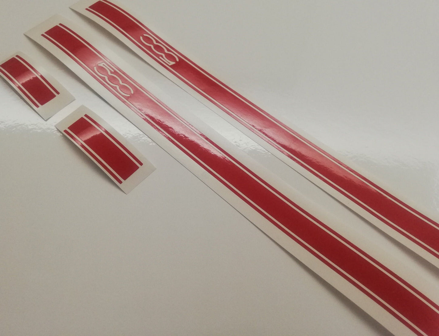500 Side Stripe - Fits Fiat 500 Abarth Punto - Decal 2x Set