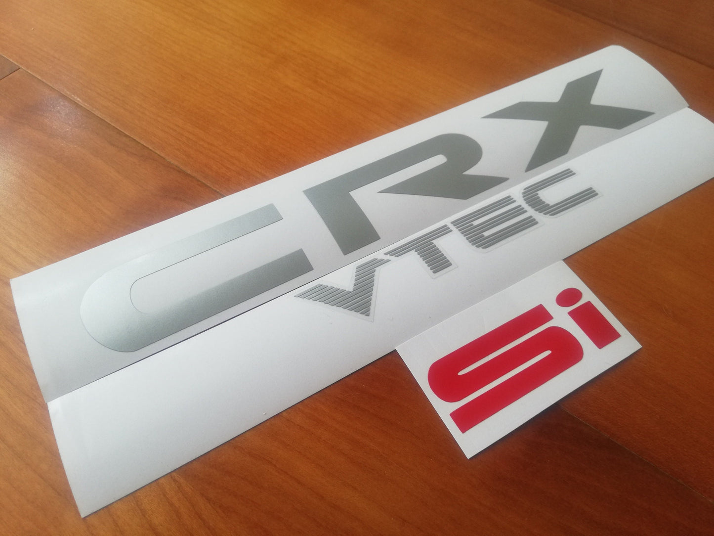 CRX - Ed / Ef / Ee - "CRX Vtec" + "Si" Decal - Fits 88-91 Civic CRX