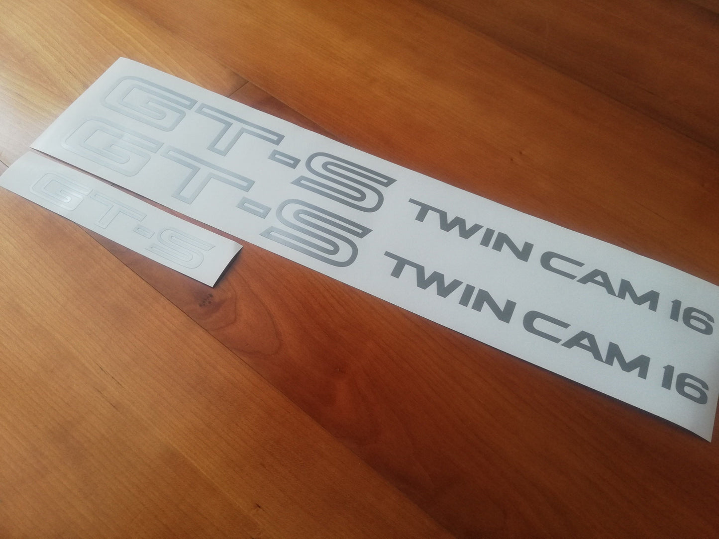 AE92 Corolla GT-S replacement side Decals / Stickers - Fits GT-S Twin Cam 16 - Sticker Aftermarket Decal