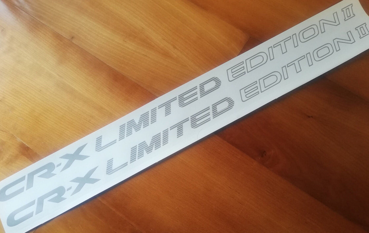 CRX Civic ED9 / EE9 - Limited Edition II Side Stickers- Fits 88-91 D16 B16 CRX - Reproduction Decals