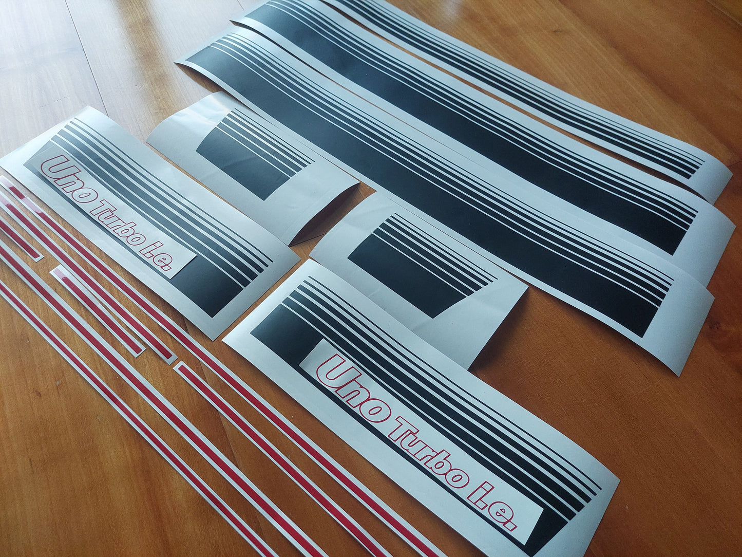 MK1 Uno Turbo i.e - Fits Fiat Phase 1 Abarth Uno - Decals / Sticker Kit