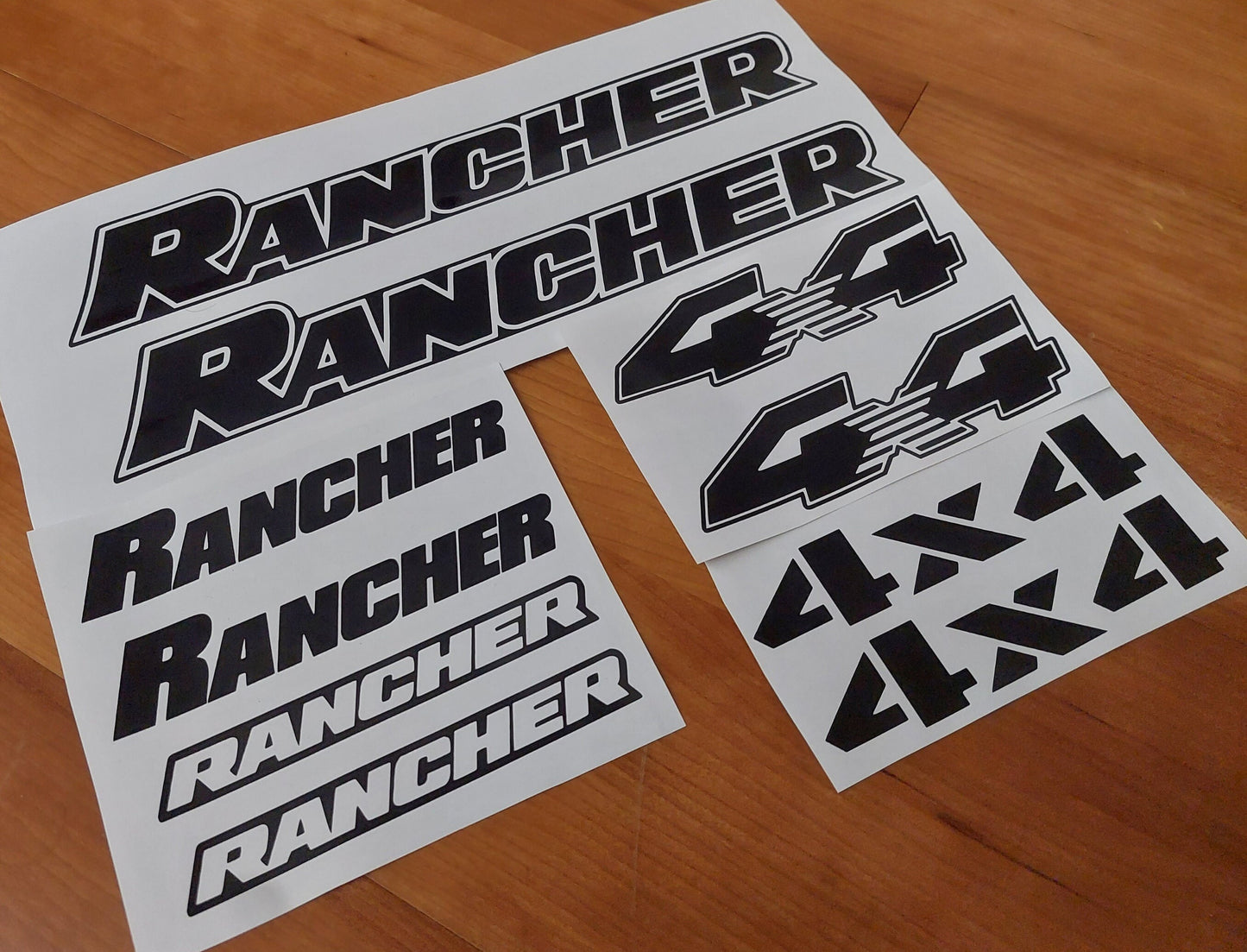 Fourtrax - Rancher - Foreman - Sticker Fits TRX 4x4 - ATV 4WD - Decals Kit