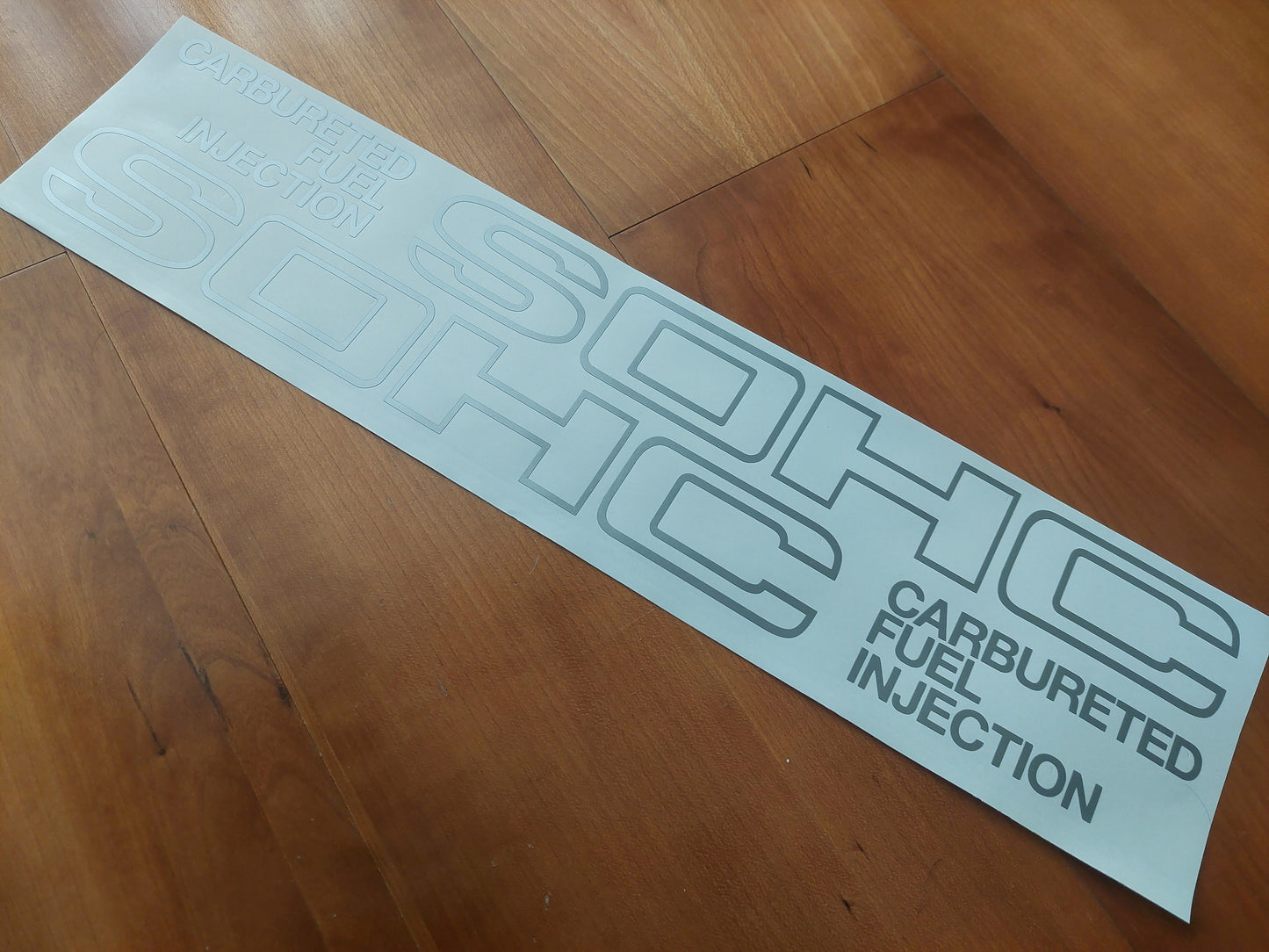 CRX Civic Side Sticker - 84-87 - SOHC Carbureted FI Decal - Fits Civic Crx