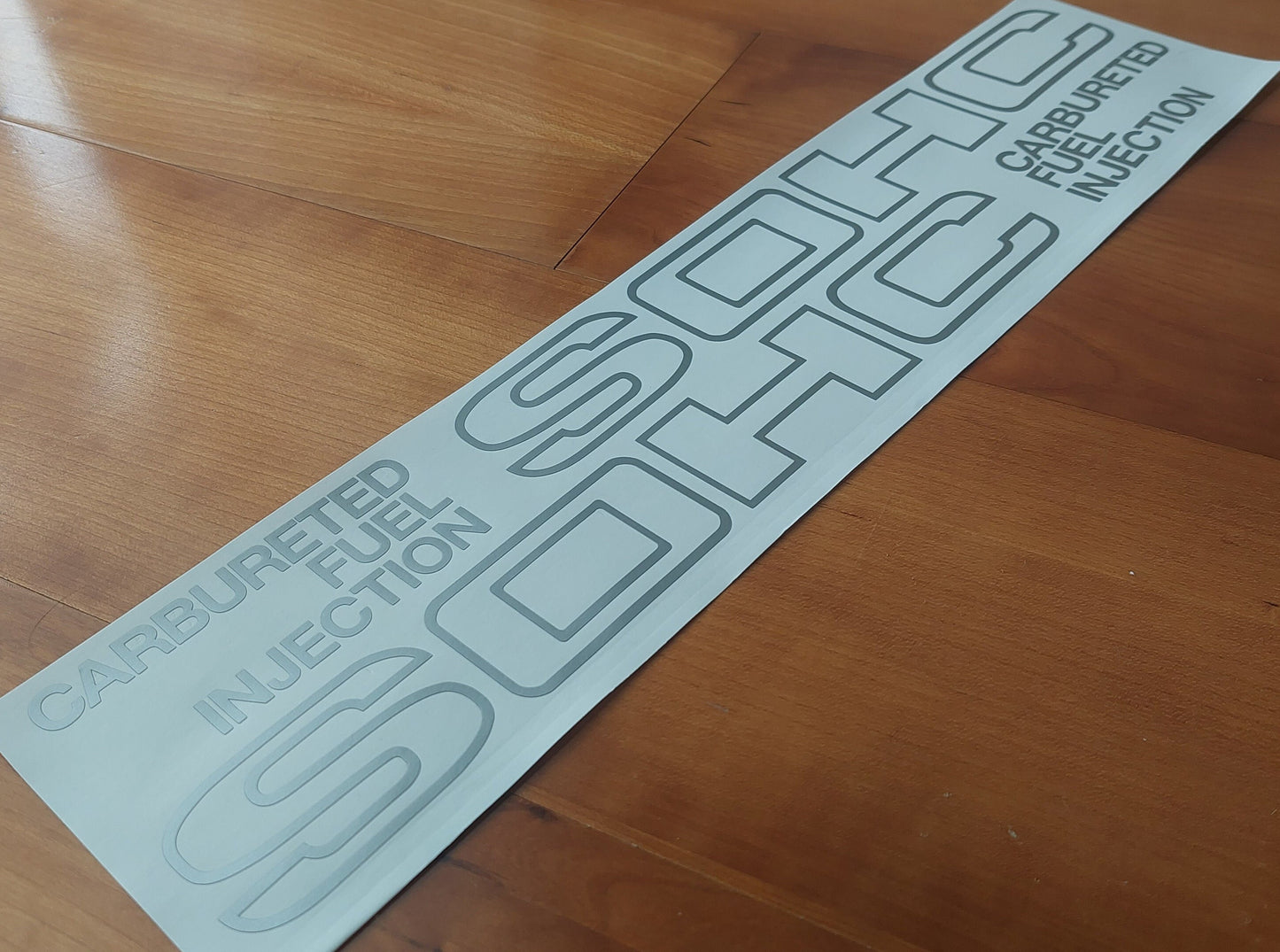 CRX Civic Side Sticker - 84-87 - SOHC Carbureted FI Decal - Fits Civic Crx