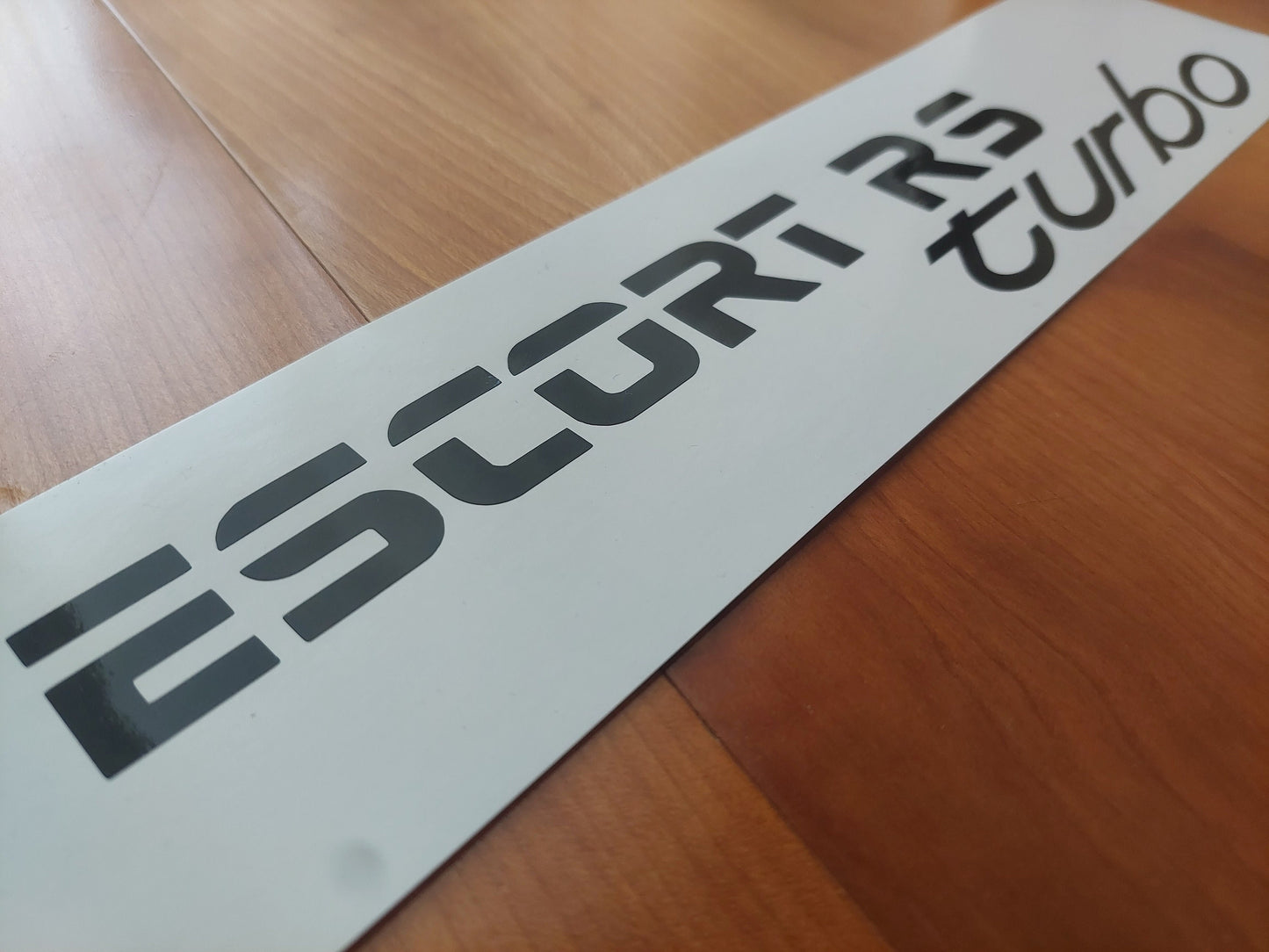 Escort RS Turbo Rear Stickers - Fits Ford Escort rear decal - Reproduction Sticker