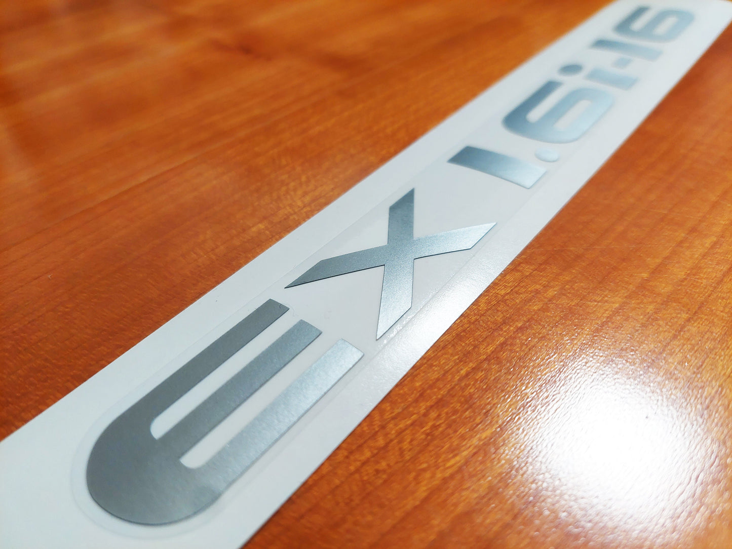 Civic 88-91 EF EX Sedan - 4th Gen - rear reproduction sticker civic