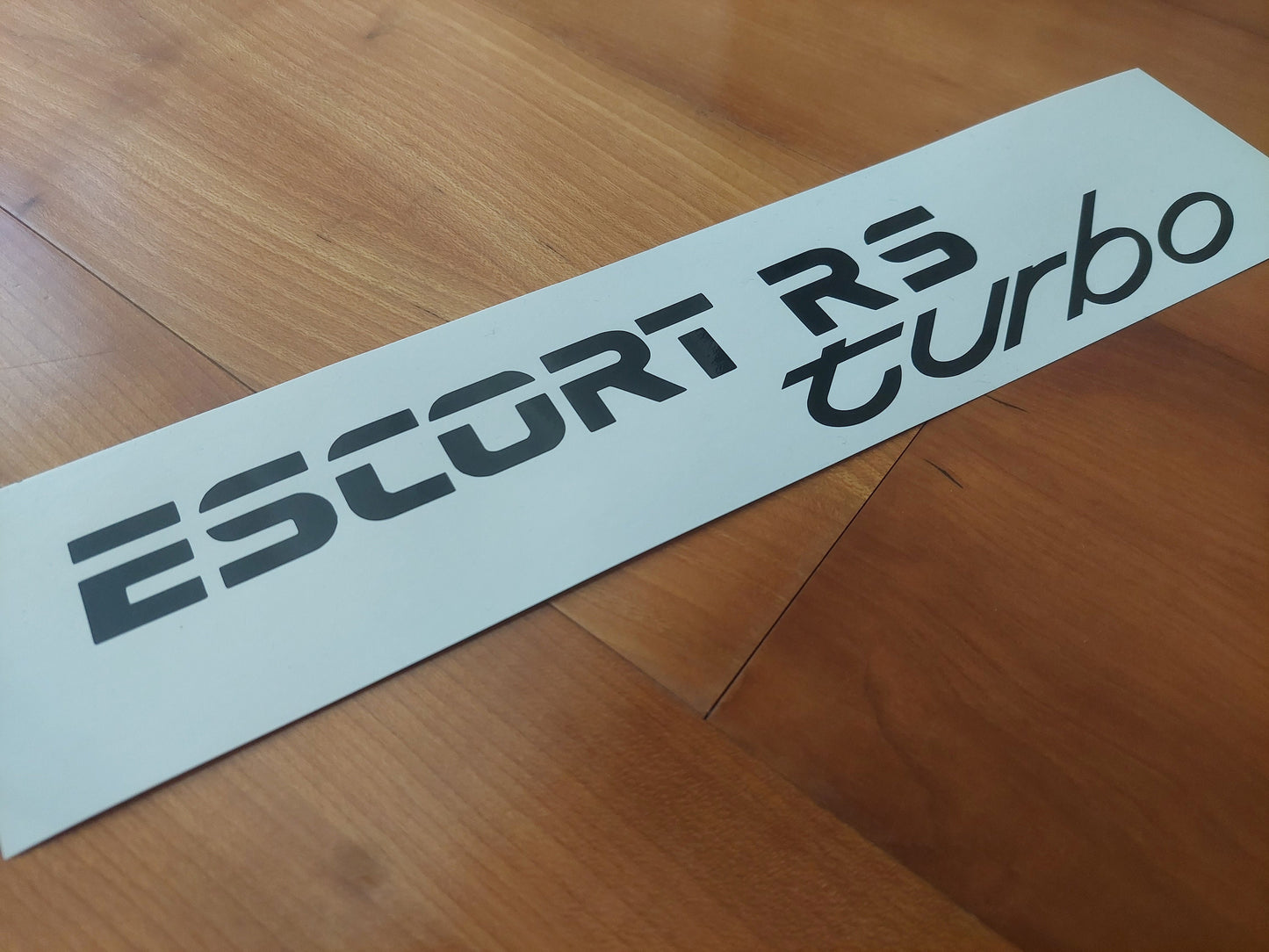 Escort RS Turbo Rear Stickers - Fits Ford Escort rear decal - Reproduction Sticker