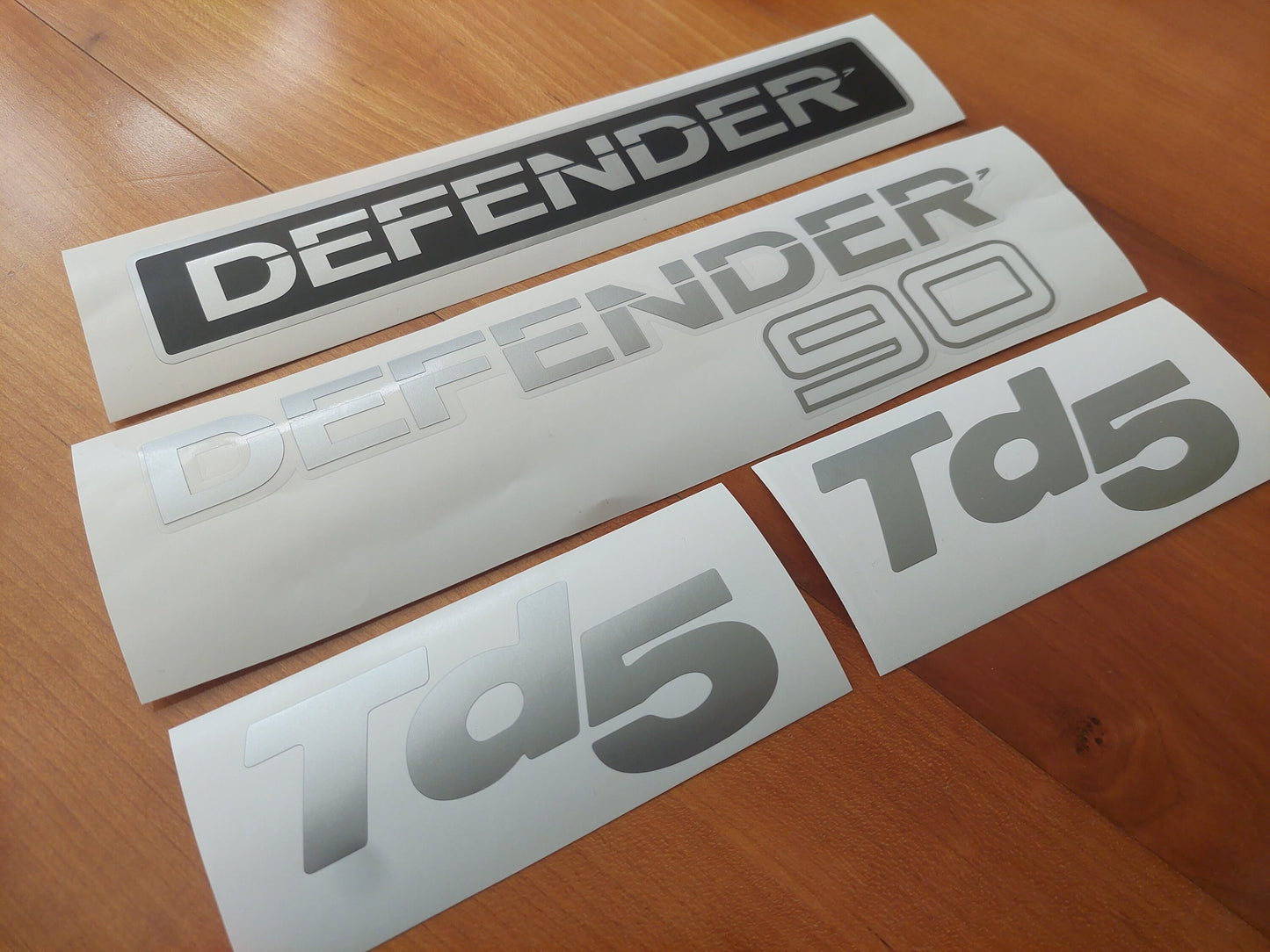 Defender 90 110 Td5 Tdi - Reproduction Rear Front Side Decals / Stickers