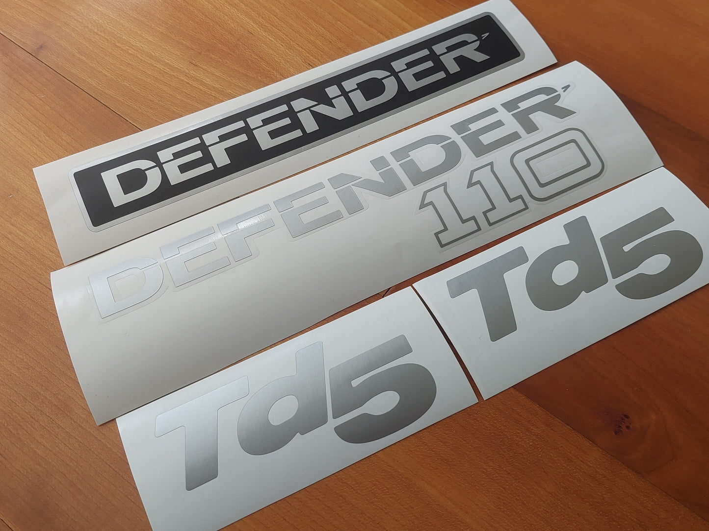 Defender 90 110 Td5 Tdi - Reproduction Rear Front Side Decals / Stickers