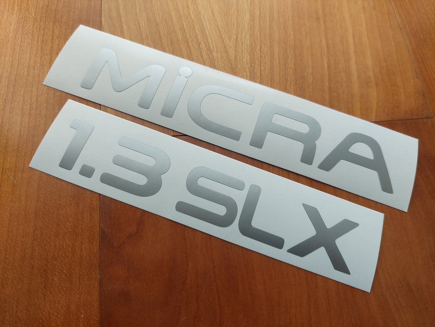 Micra 1.3 1.0 Gx Lx Slx Rear Decals - Fits MK2 K11 - Reproduction Stickers
