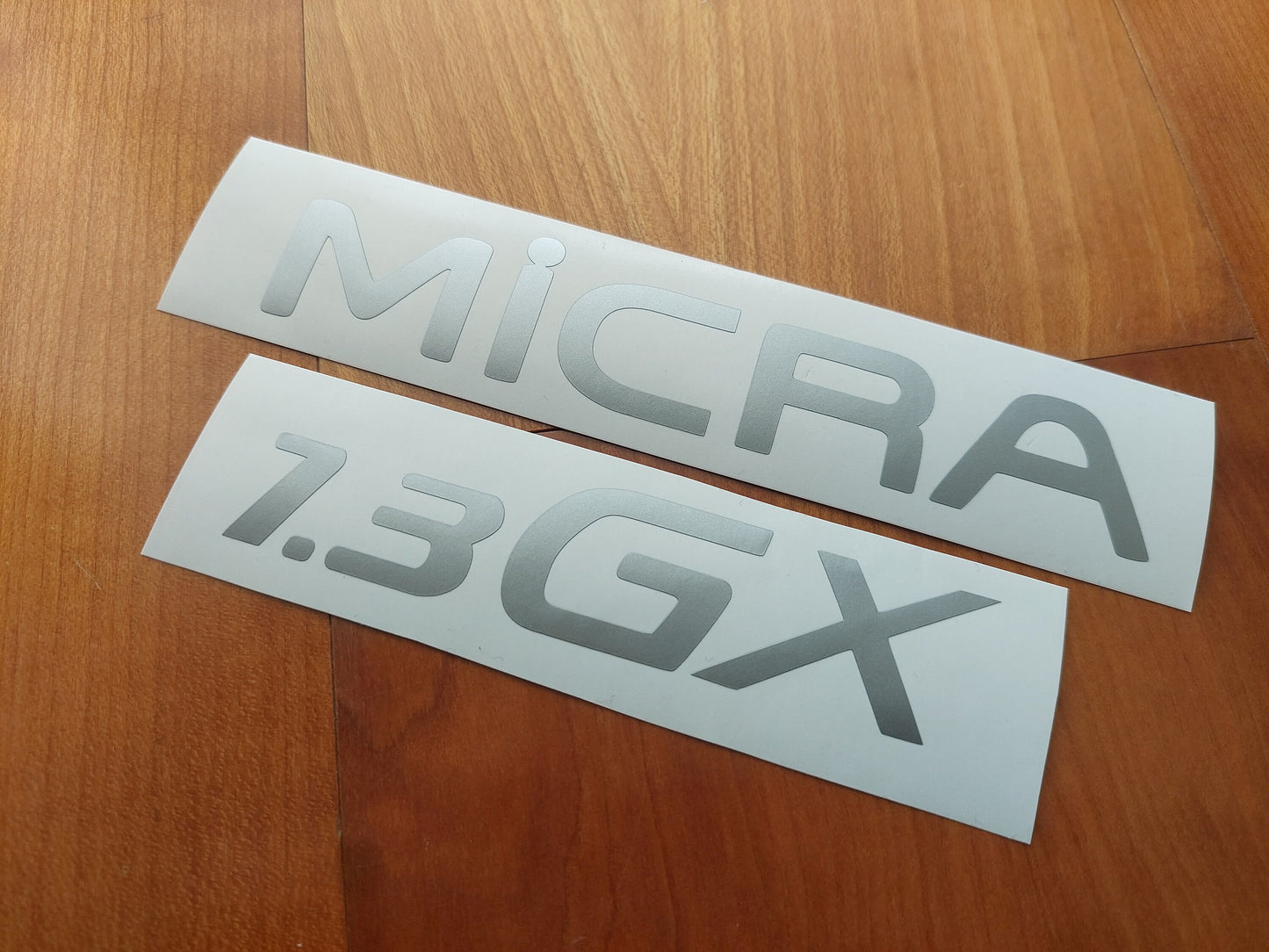 Micra 1.3 1.0 Gx Lx Slx Rear Decals - Fits MK2 K11 - Reproduction Stickers