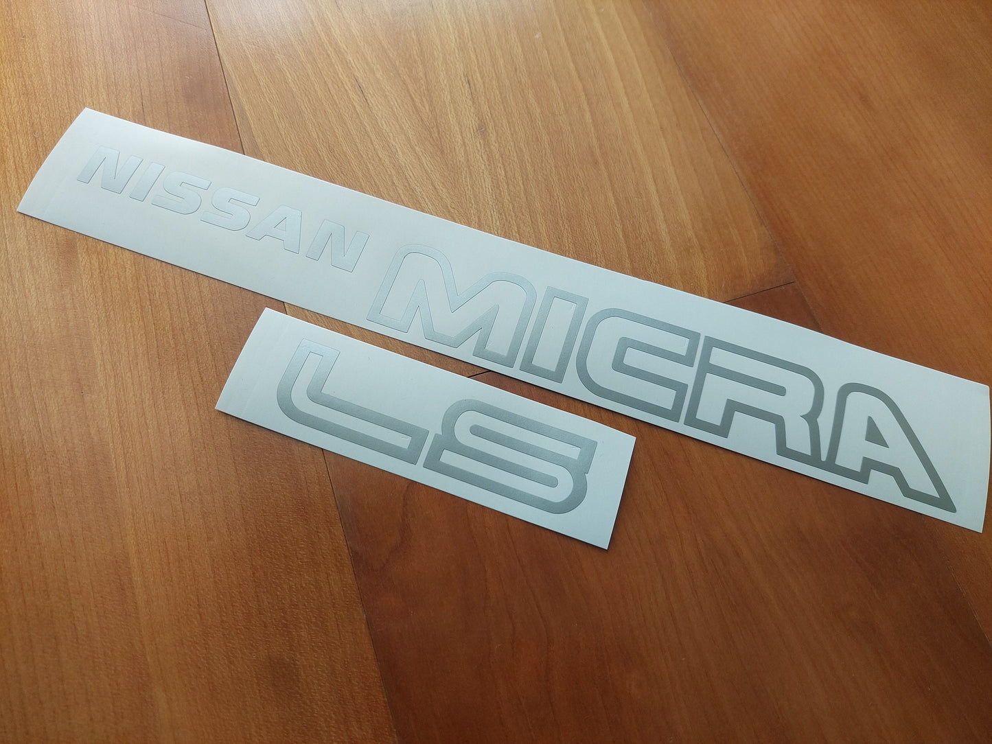 Micra K10 LX LS GSX Rear Decals - Fits MK1 1.2 1.0 - Reproduction Stickers
