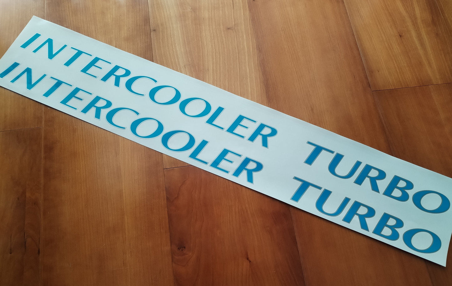 Decals Galloper Intercooler Turbo - Fits Hyundai Galloper TD - Reproduction Sticker