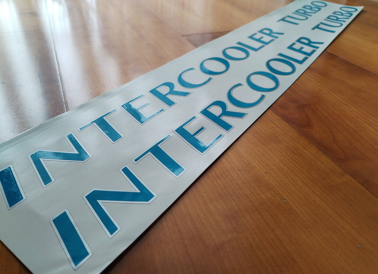 Decals Galloper Intercooler Turbo - Fits Hyundai Galloper TD - Reproduction Sticker