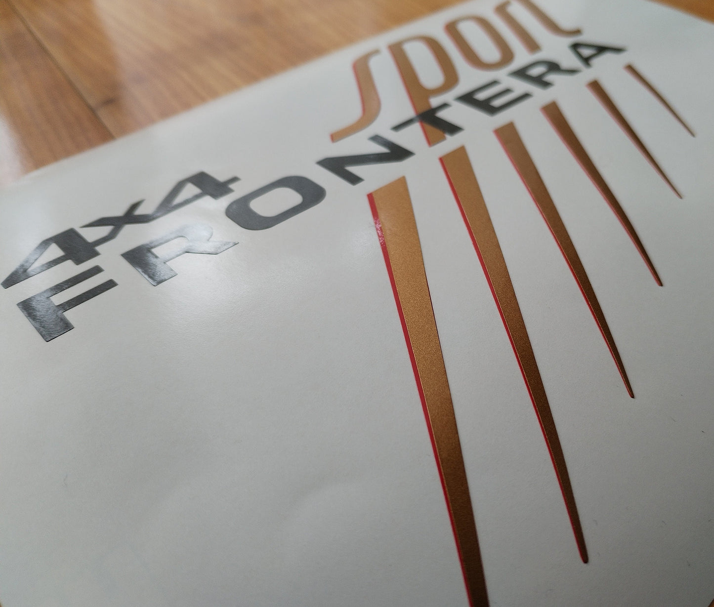 Decals Frontera Sport 4x4 - Fits Opel Frontera - Reproduction Sticker