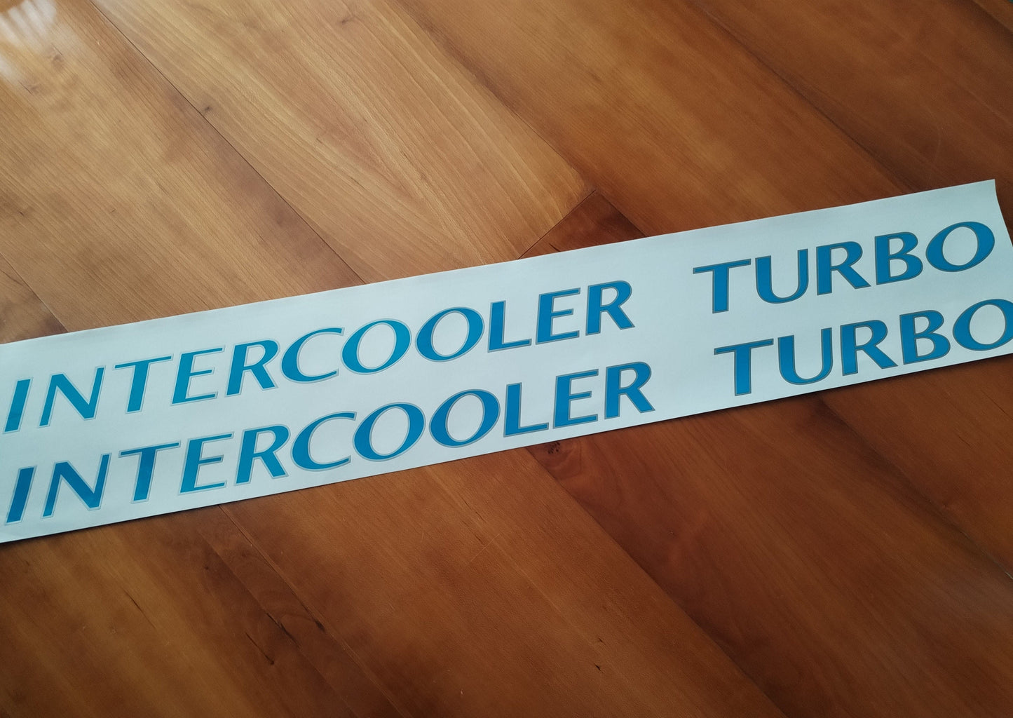 Decals Galloper Intercooler Turbo - Fits Hyundai Galloper TD - Reproduction Sticker