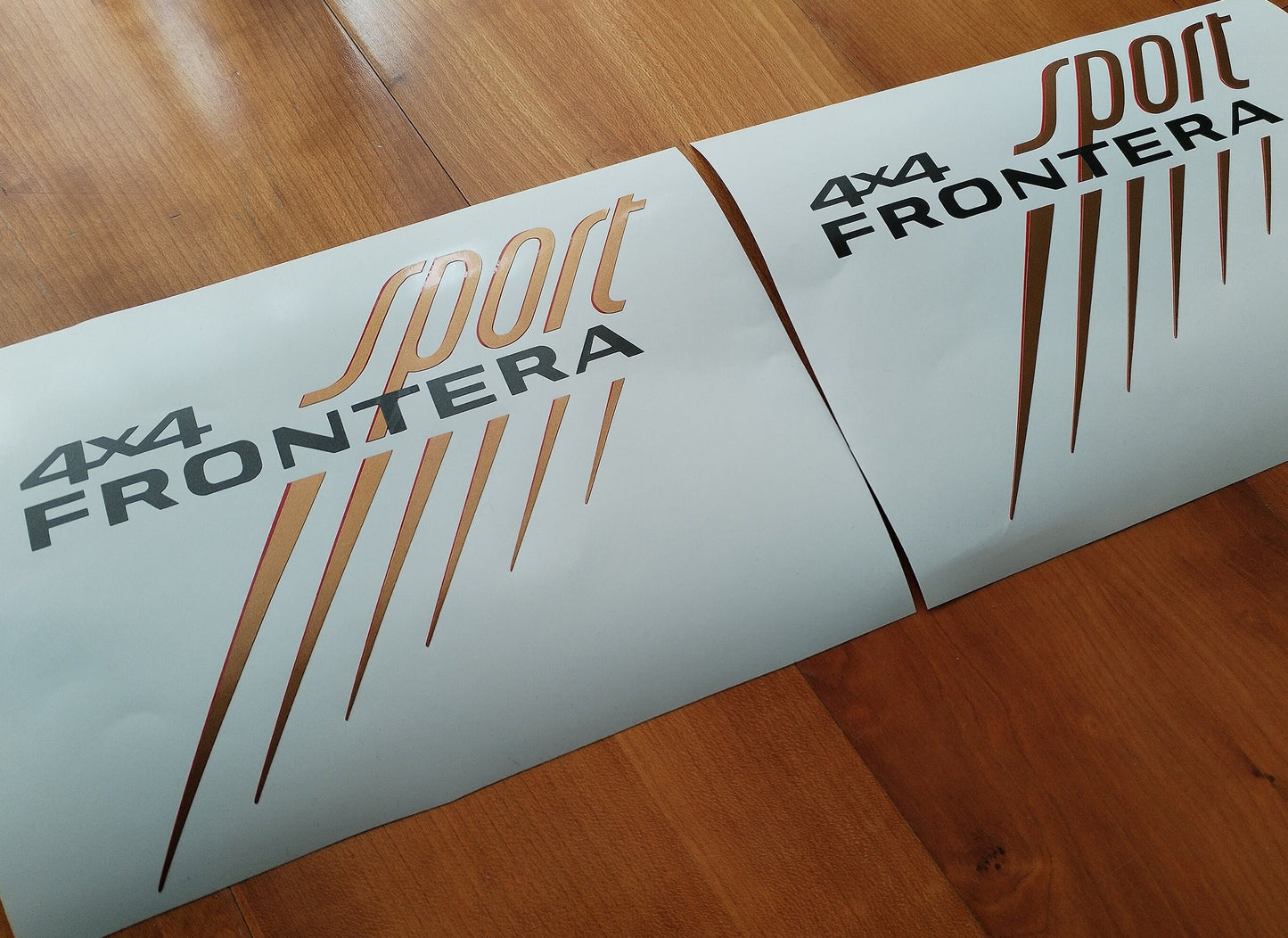Decals Frontera Sport 4x4 - Fits Opel Frontera - Reproduction Sticker