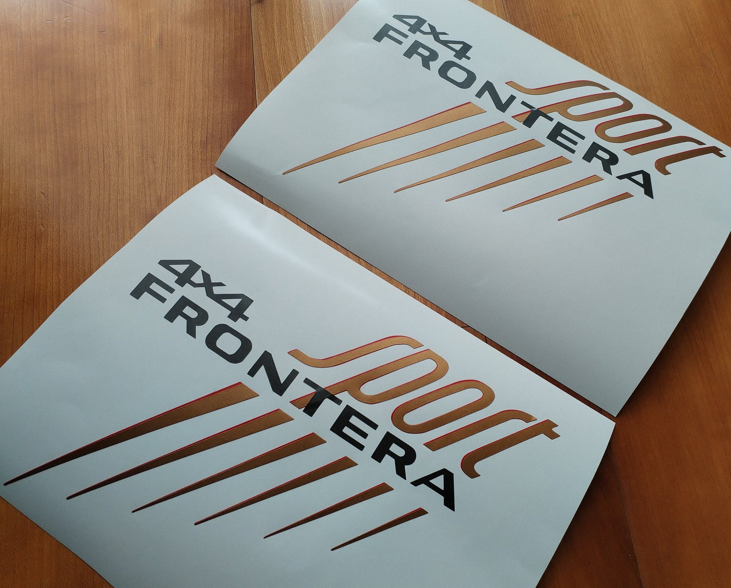 Decals Frontera Sport 4x4 - Fits Opel Frontera - Reproduction Sticker