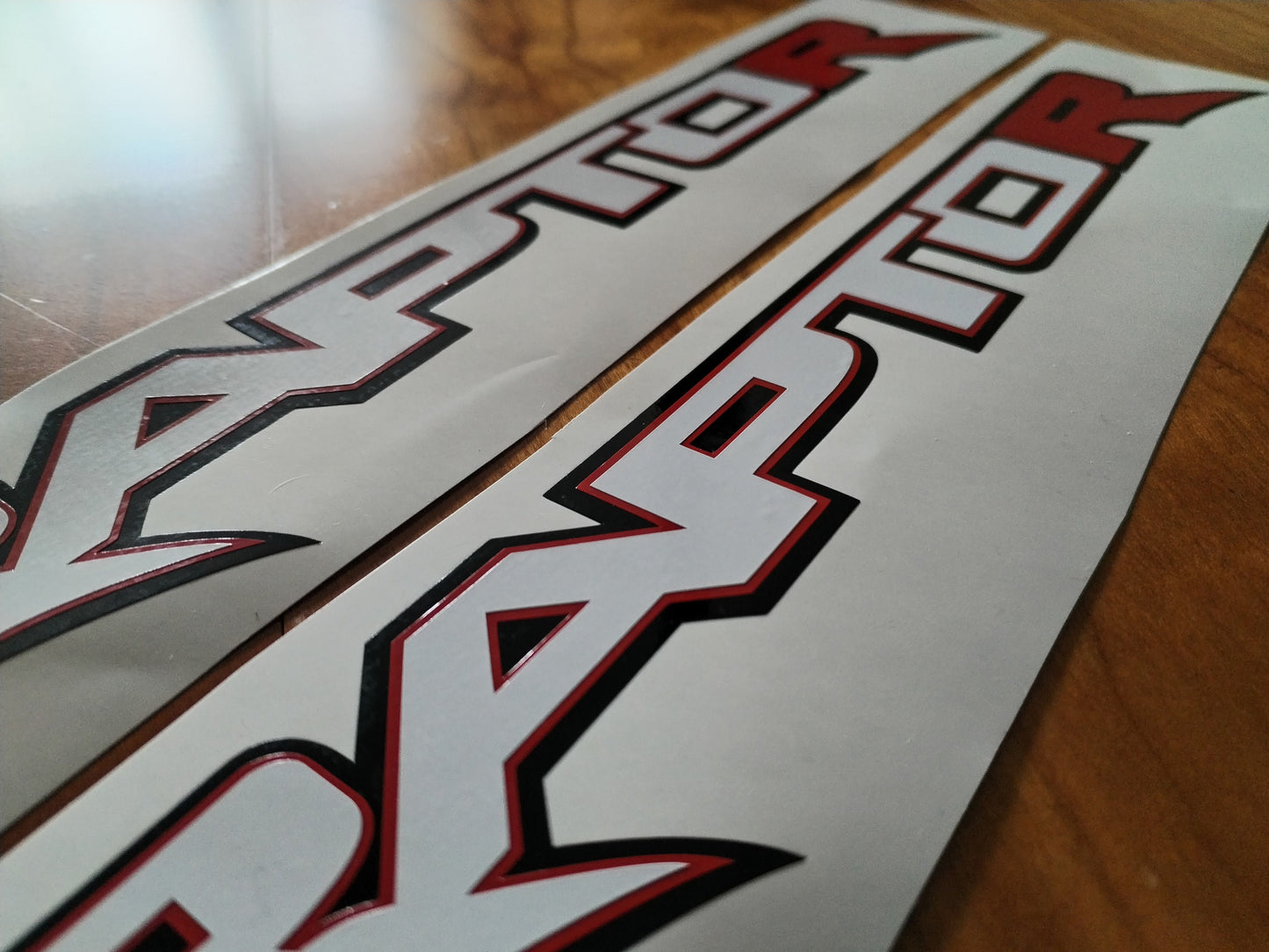 Raptor Ranger Red "R" Side Decals Pick-Up - 70cm/27' - 4x4 Off Road - Fits Ford Bedside - Sticker