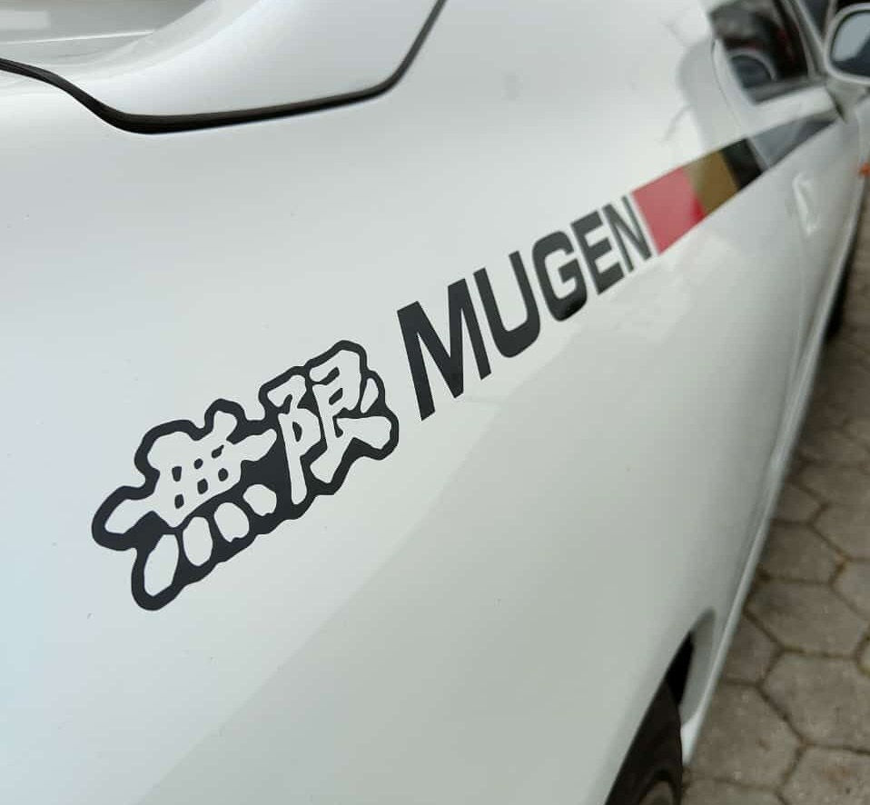 Stripes DelSol Mugen - Side Stickers Del Sol CRX - Reproduction Delsol VTi Vtec