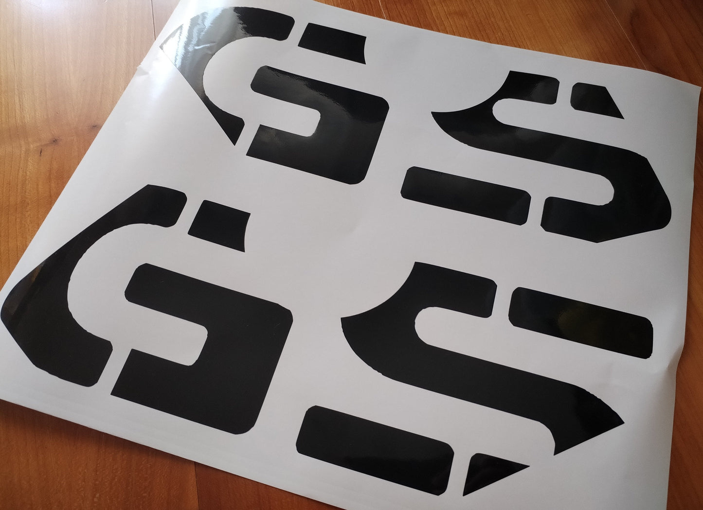 R 1150 GS Tank Sticker Kit - Big Letter GS - Replacement Aftermarket Decals