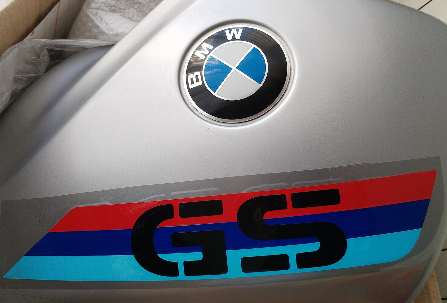 R 1150 GS Tank Sticker Kit - GS Striped - Replacement Aftermarket Decals
