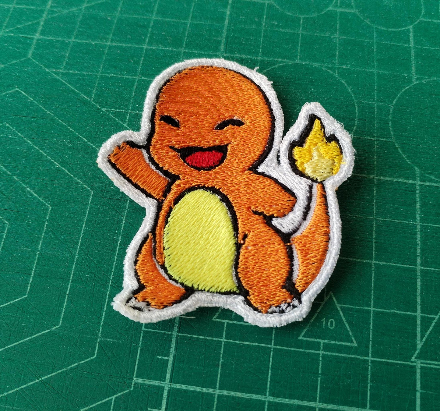 Patch Cute Pokemon - Charmander Bulbasaur Squirtle Pikachu Pokeball Embroided Patch Gift Collectibles