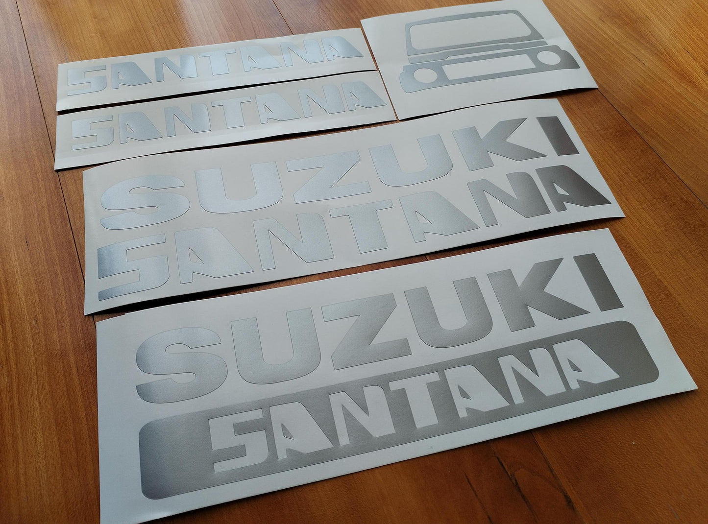 Santana Samurai - Rear Decals - Fits Samurai Santana - Aftermarket Sticker
