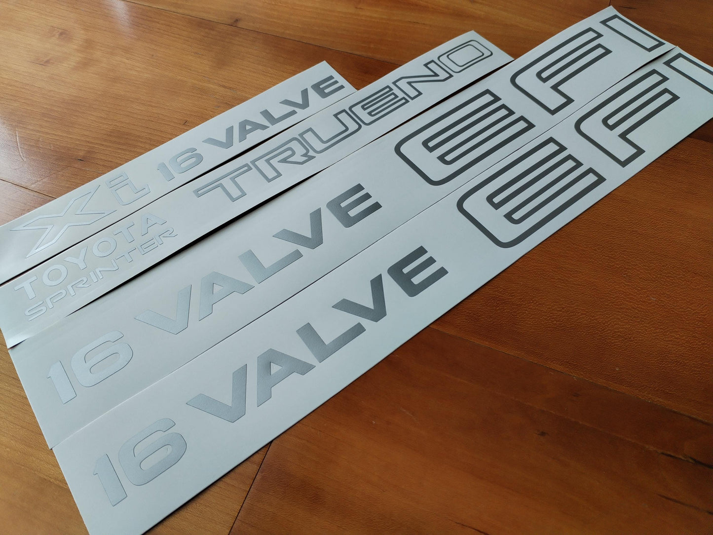 AE90 AE91 Sprinter TRUENO replacement Decals / Stickers - Fits Corolla AE90 AE91 Twin Cam 16 - Sticker Aftermarket Decal