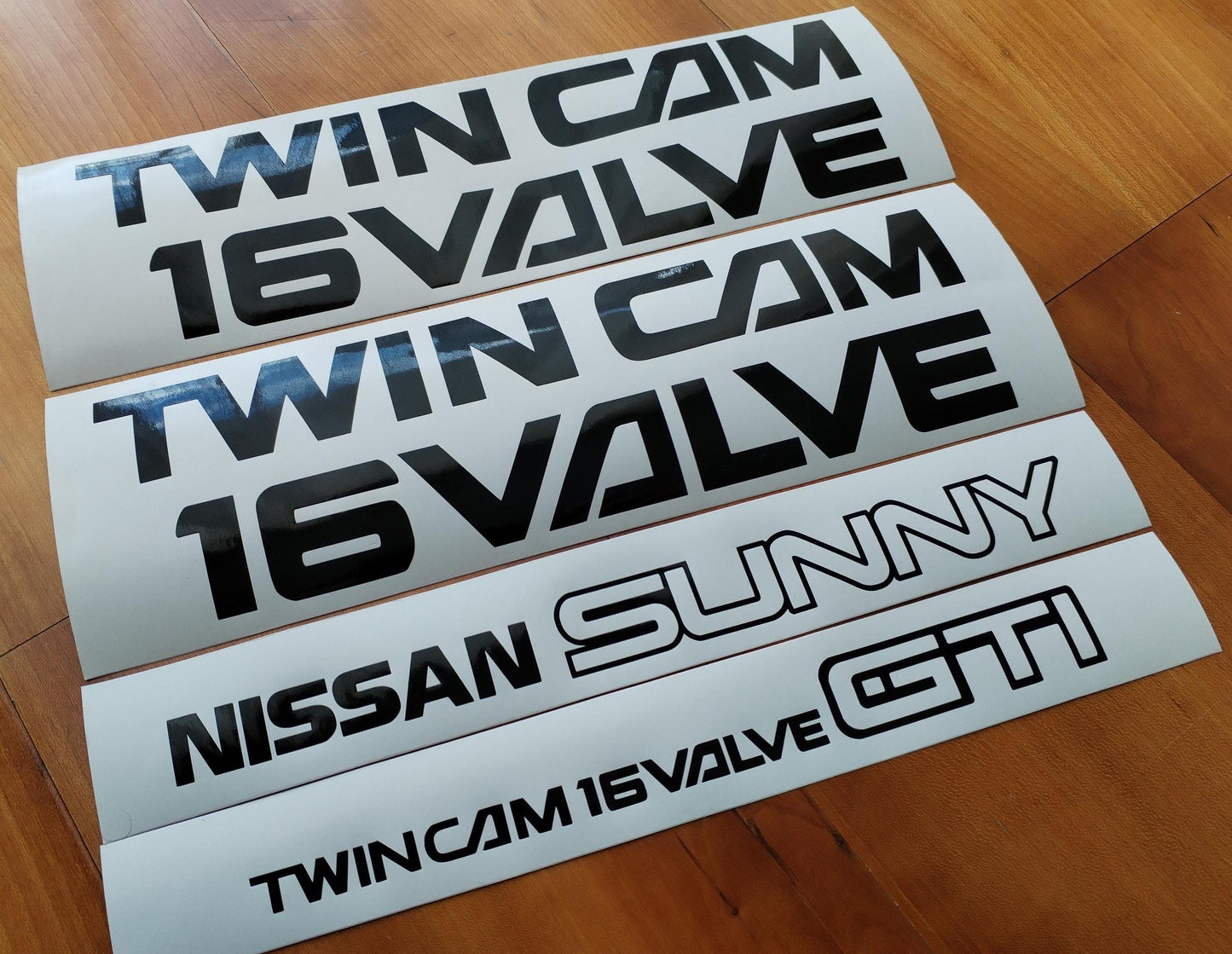 Sunny N13 GTI - Fits 1.8 N13 89-91 Pulsar CA18DE - Rear Decal Reproduction