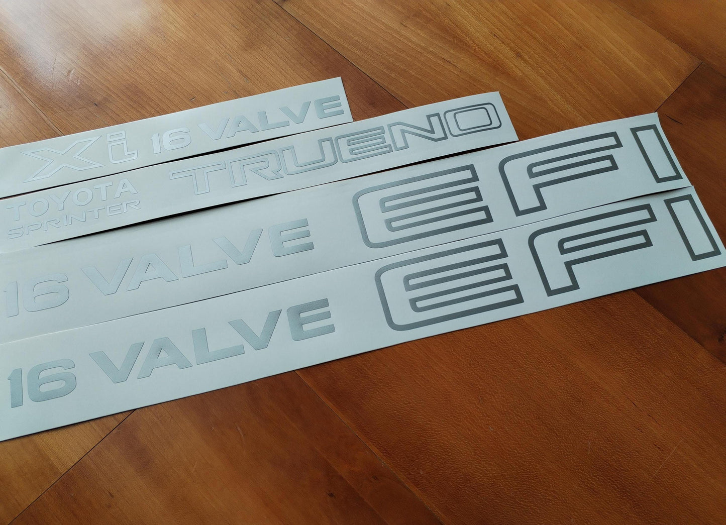 AE90 AE91 Sprinter TRUENO replacement Decals / Stickers - Fits Corolla AE90 AE91 Twin Cam 16 - Sticker Aftermarket Decal