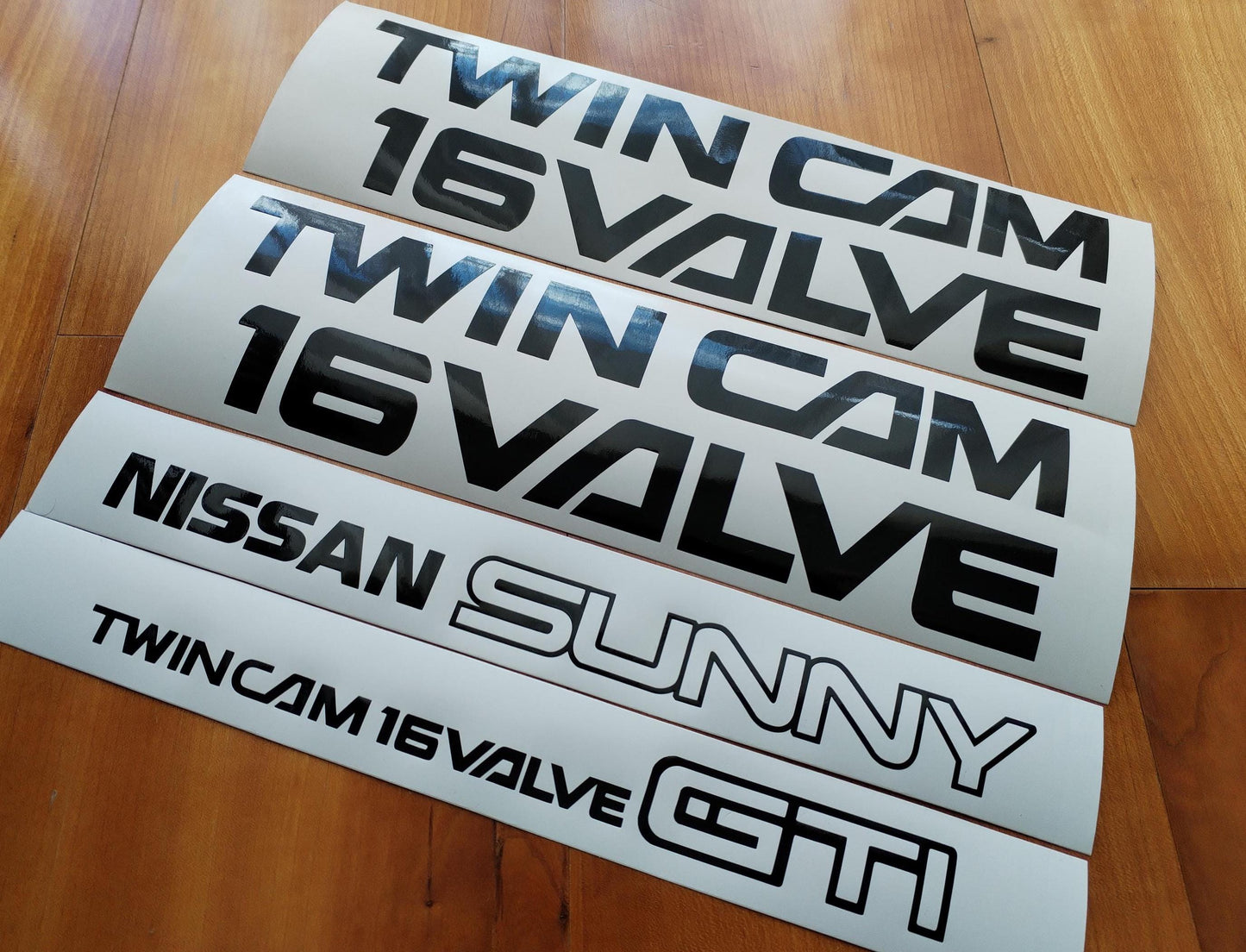 Sunny N13 GTI - Fits 1.8 N13 89-91 Pulsar CA18DE - Rear Decal Reproduction