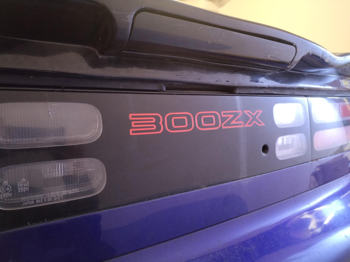 300ZX Fairlady Z Twin Turbo - VG30DETT V6 - Rear Tailight Sticker Decal