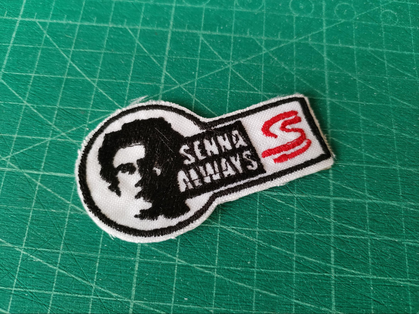 Motorsport Patches - Rally 4x4 Ayrton One Life Sports Iron On Sew - Car Racing Jacket Jeans