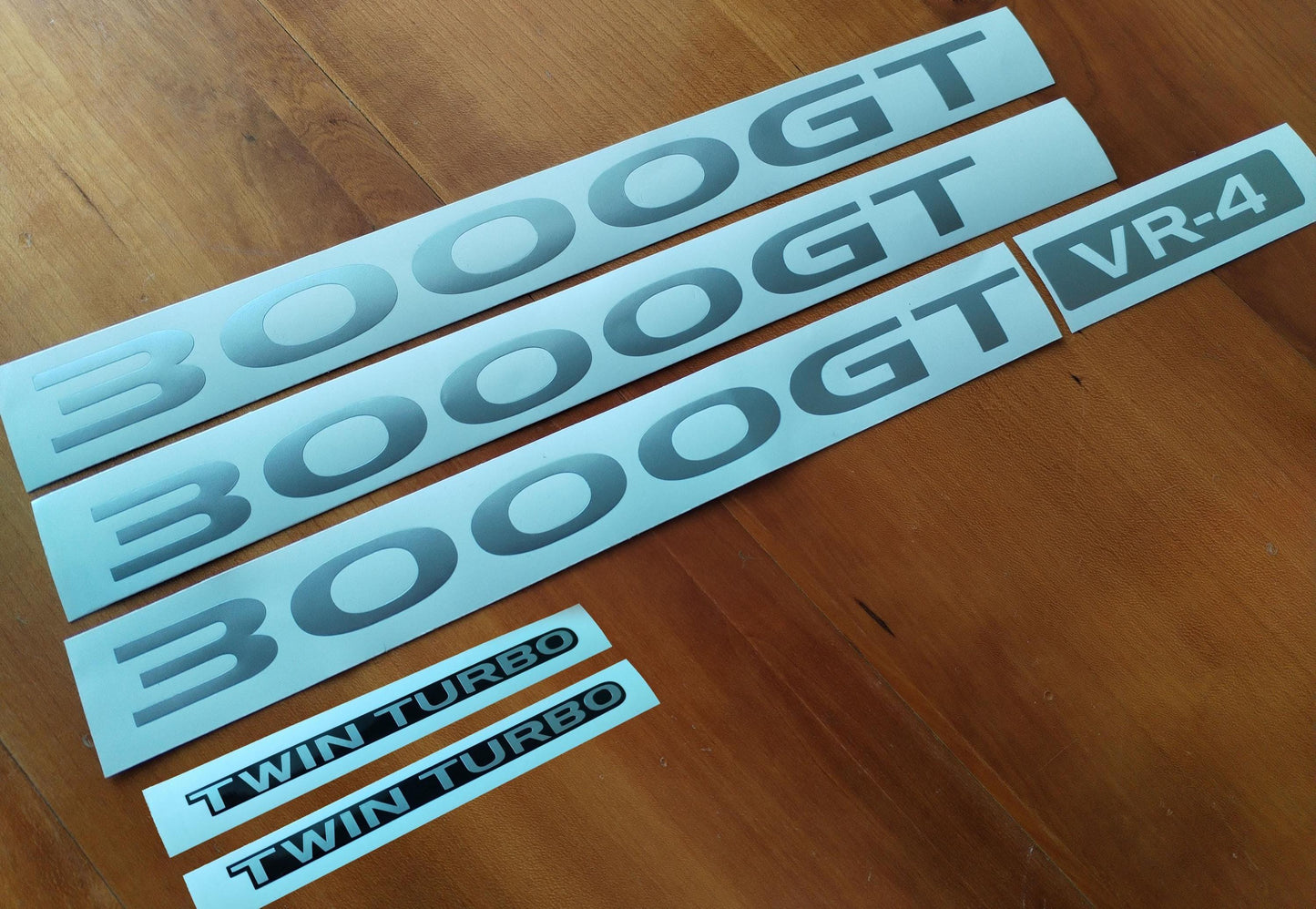 Sticker 3000 GT Rear Side - Fits Mitsubishi 3000 GTO Twin Turbo VR4 - Aftermaket Decal