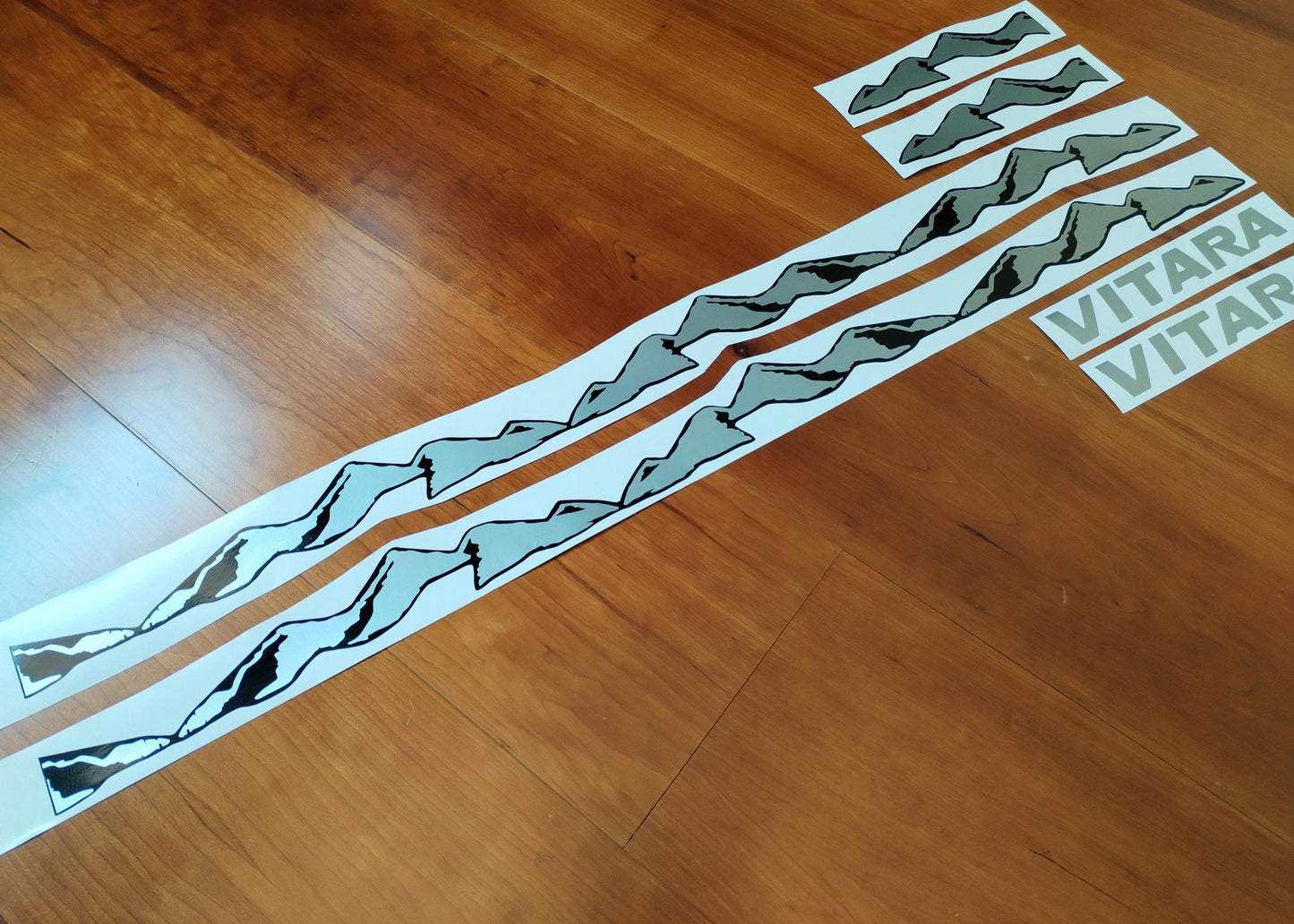 Vitara Side Mountain Sticker Kit - Side Decal Kit - Fits Vitara - Aftermarket Sticker
