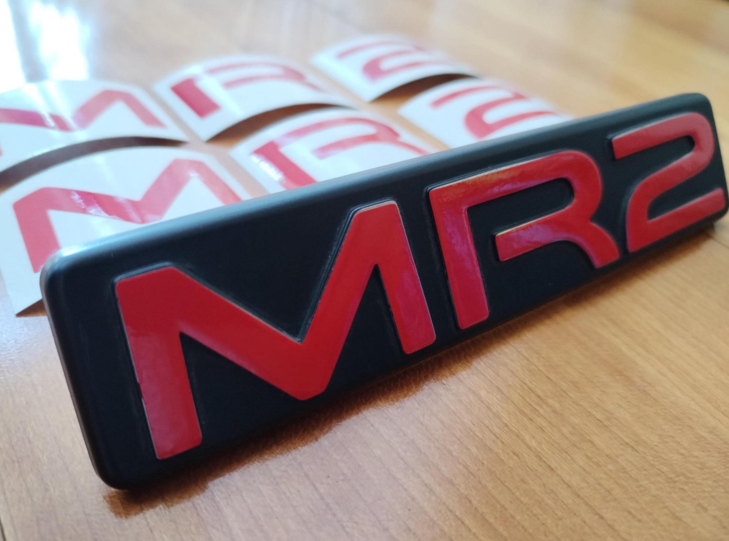 MR2 MK2 rear badge overlay Decal - Fits MR2 SW20 89-99 (Zenki)