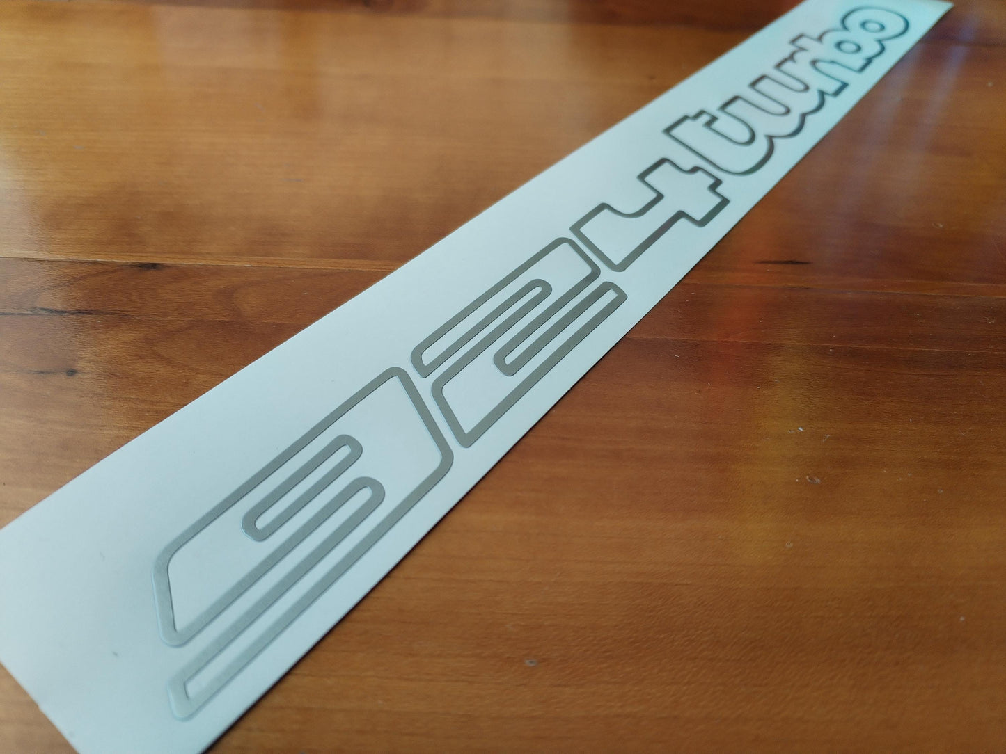 924 Turbo Rear Sticker - Fits 924 S turbo boot decal - Zen Graphics - Aftermarket Stickers