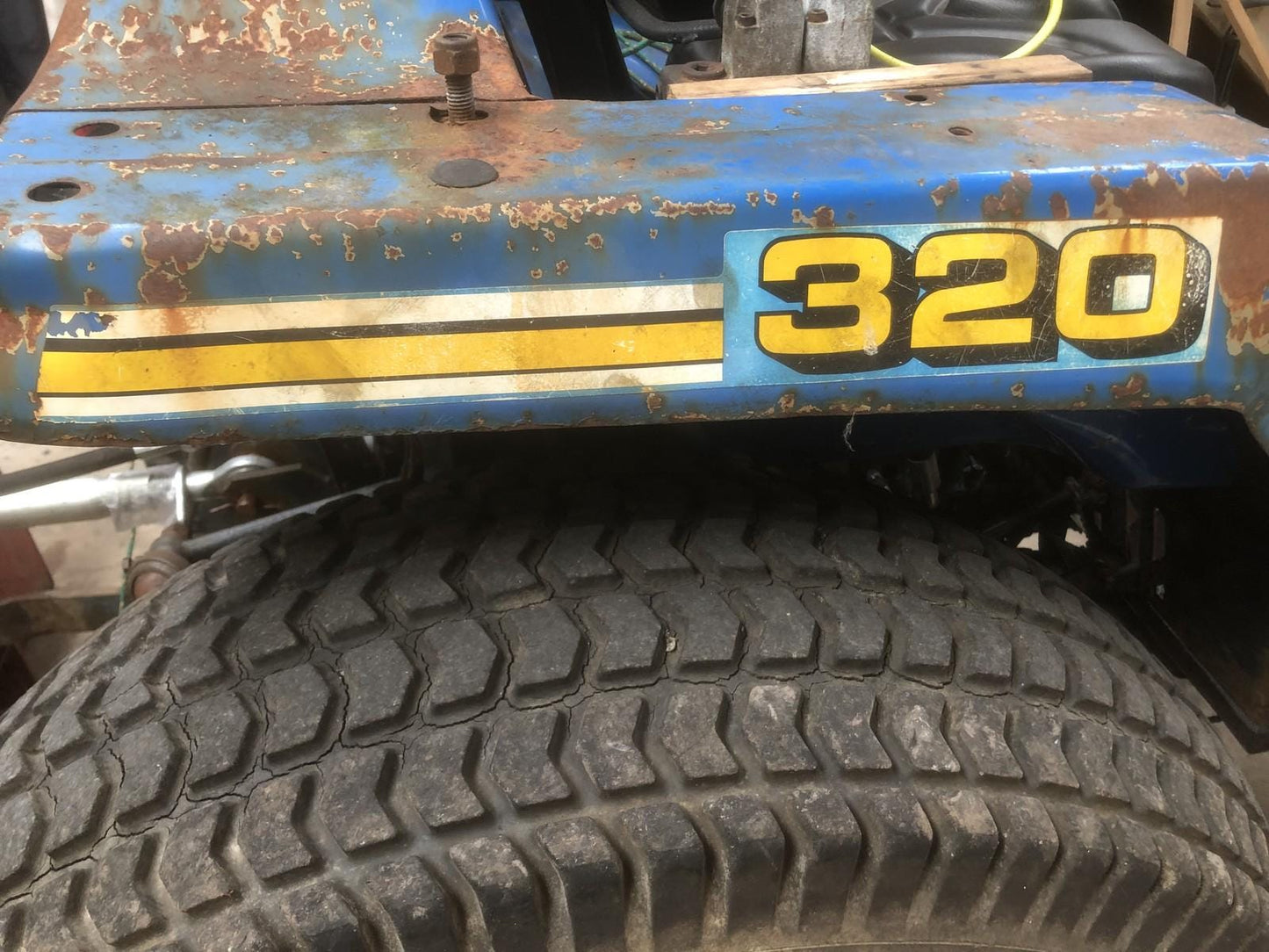 320 Tractor - Decal Fits Iseki - Farming - Stickers Aftermarket