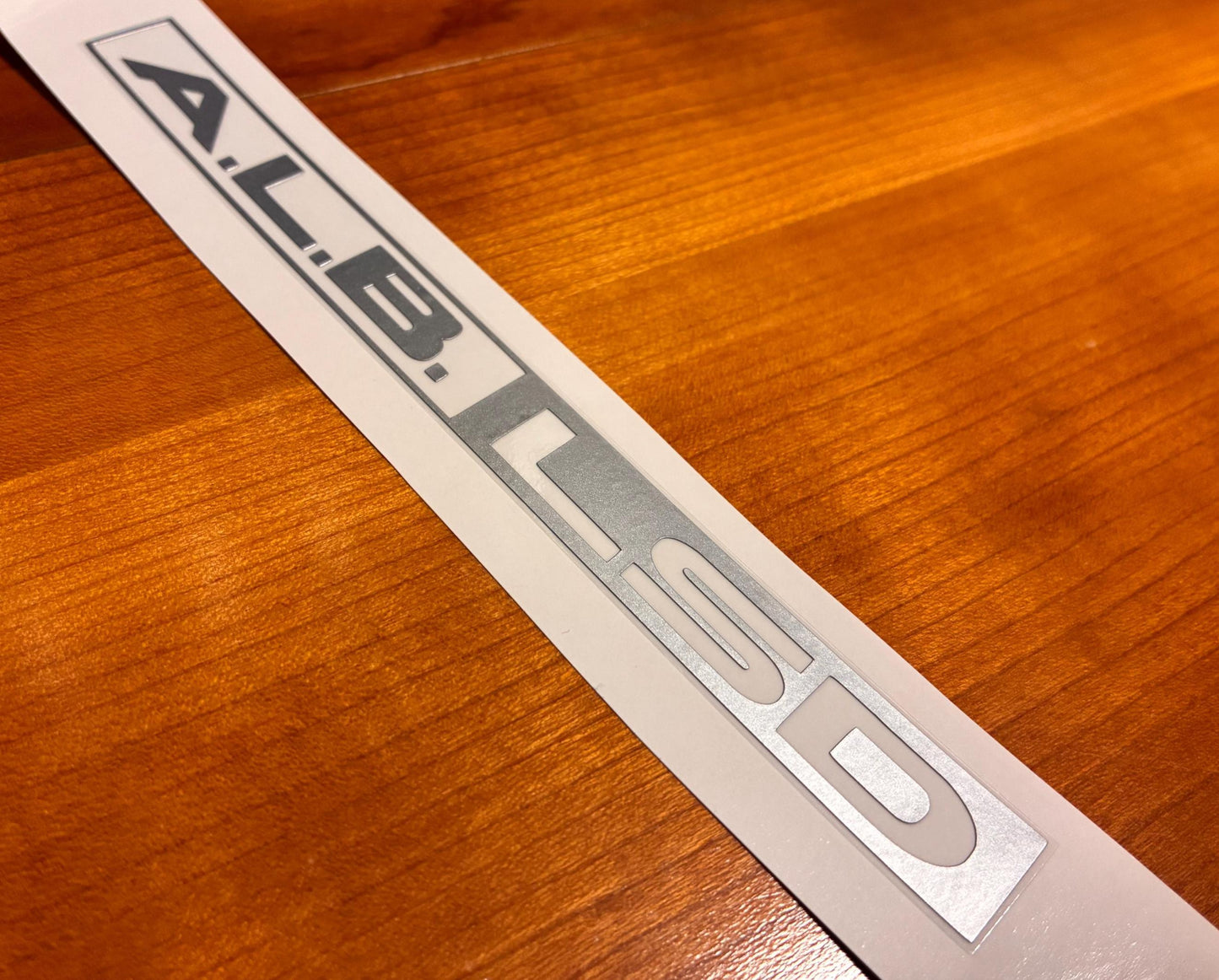 ALB LSD sticker - Fits 88-91 Civic CRX - Ed / Ef / Ee - Aftermarket decal