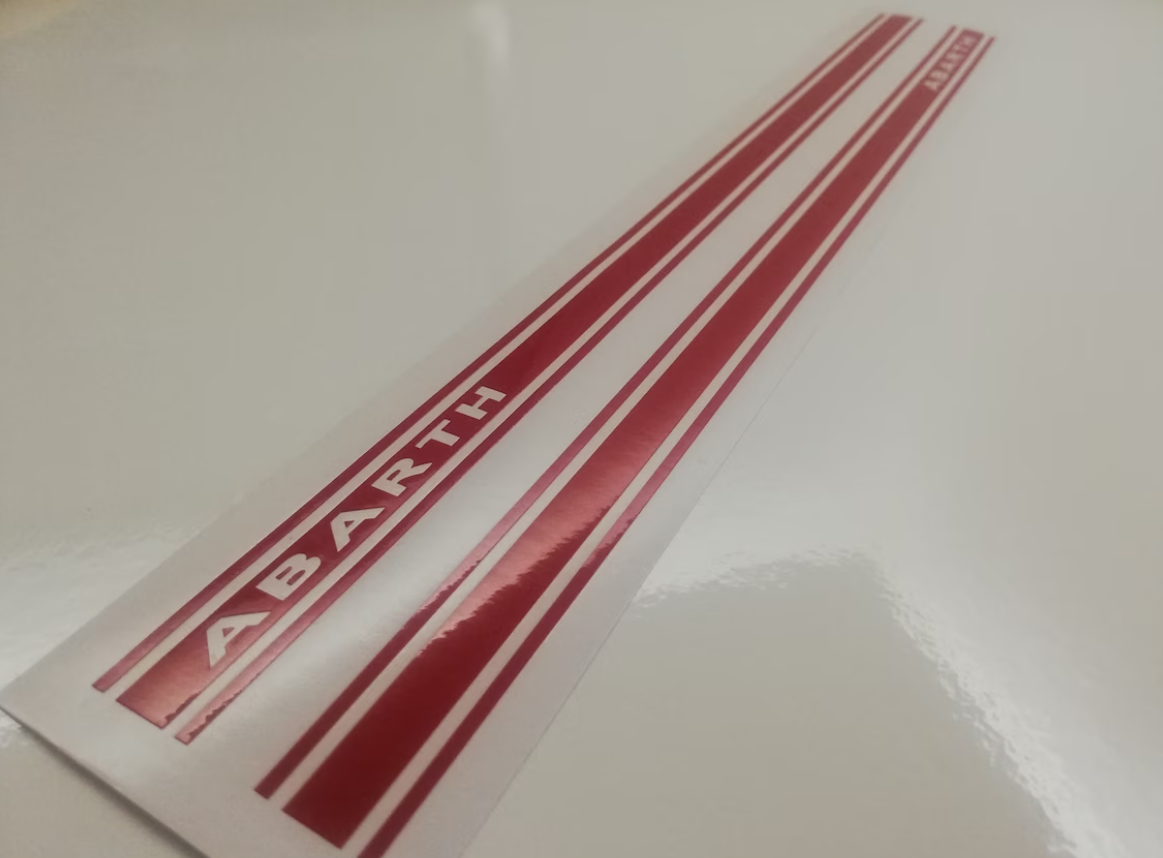 Abarth Grande Punto 1.4 T-Jet - Fits Fiat Abarth Punto - Decal 2x Set