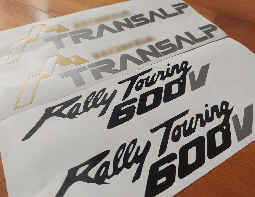 Decals Transalp 600v - Fits Rally Touring - Motorcycle - Bike - Stickers Kit