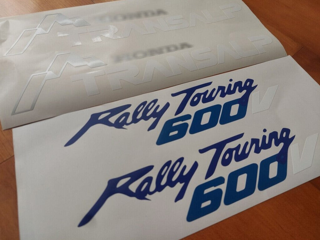 Decals Transalp 600v - Fits Rally Touring - Motorcycle - Bike - Stickers Kit
